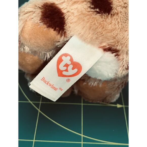 TY Beanie Boos 6" BUCKWHEAT the LYNX Glitter Eyes Tufted Ears So Cute Spots - Picture 4 of 13